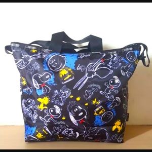 Lesportsac Peanuts Tote